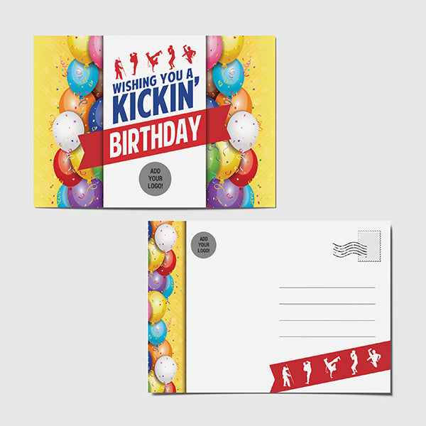 Kickin’ Birthday Postcards – Buzz-Makers