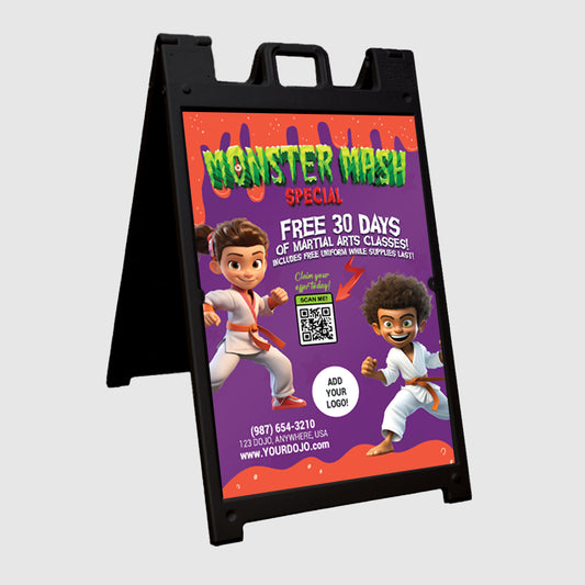 Monster Mash Special A-Frame Sign