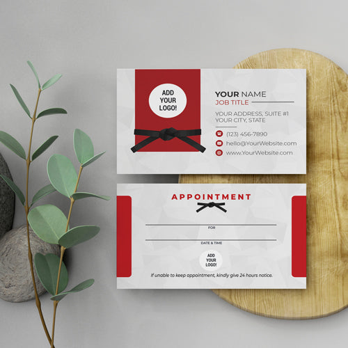 Blazin' Belt Business Cards