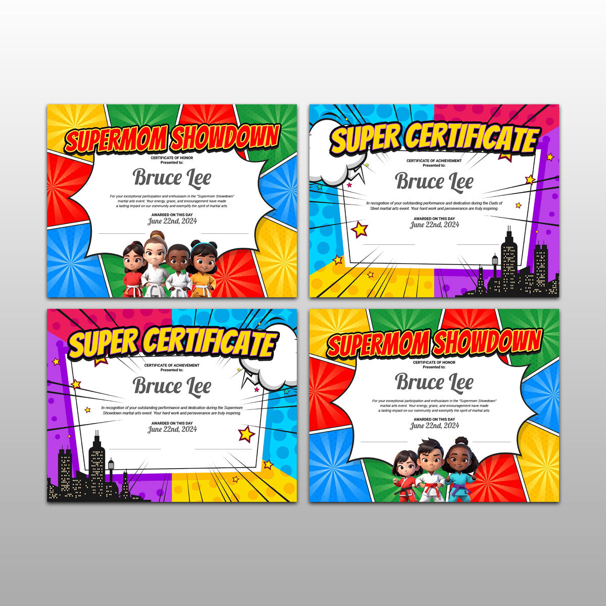 Supermom Showdown Instant Download Event Power Pack