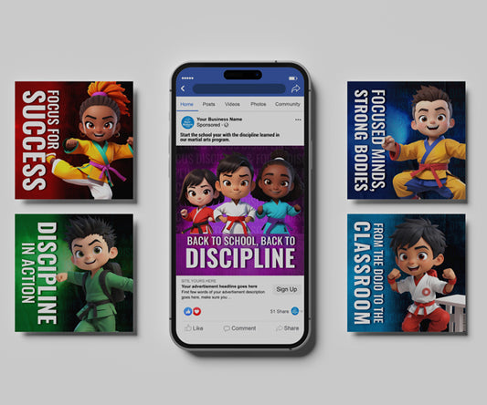 Back-to-School with Discipline & Focus Social Images